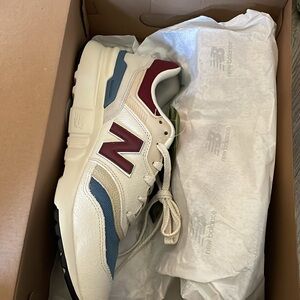 New Balance 997H Beige Shoreline Blue Men’s Sneakers Size 10 NIB
